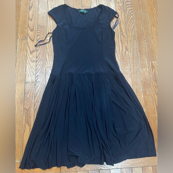 Ralph Lauren Midnight Blue Midi Dress - Picture 4 of 10
